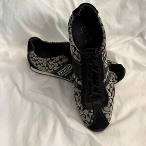 EUC Coach Remonna Signature Canvas Sneakers